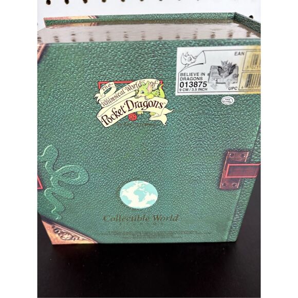 Real Musgrave Pocket Dragons "BELIEVE IN DRAGONS" BOOK/FIGURINE - Picture 5 of 9